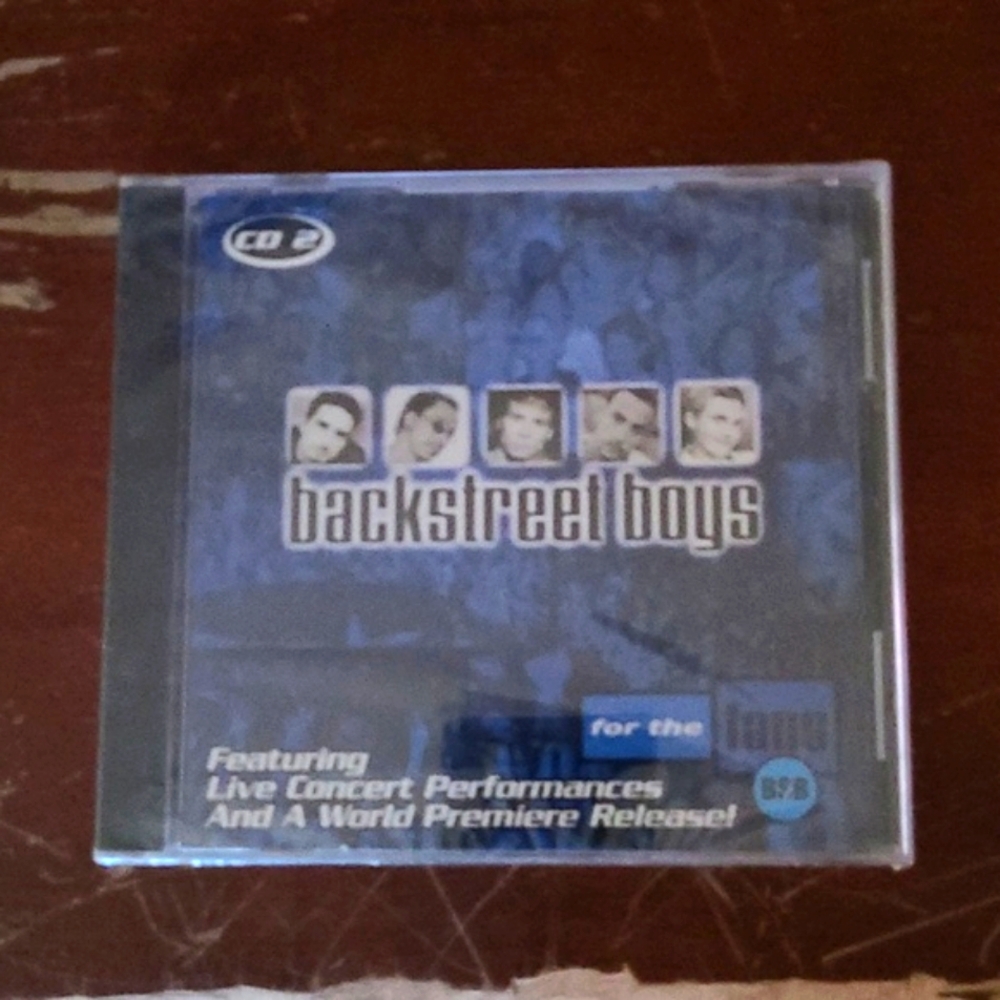 Backstreet Boys For The Fans. Featuring Live Concert Performances.  New Sealed
